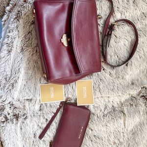 Michael Kors purse and wallet.